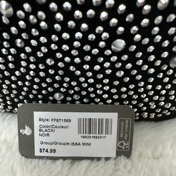 Guess Women Handbag Purse Alcey Mini Black - Picture 5 of 5